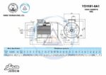 الکتروموتورجمکو 15KW 1000rpm (B35) - تصویر 2